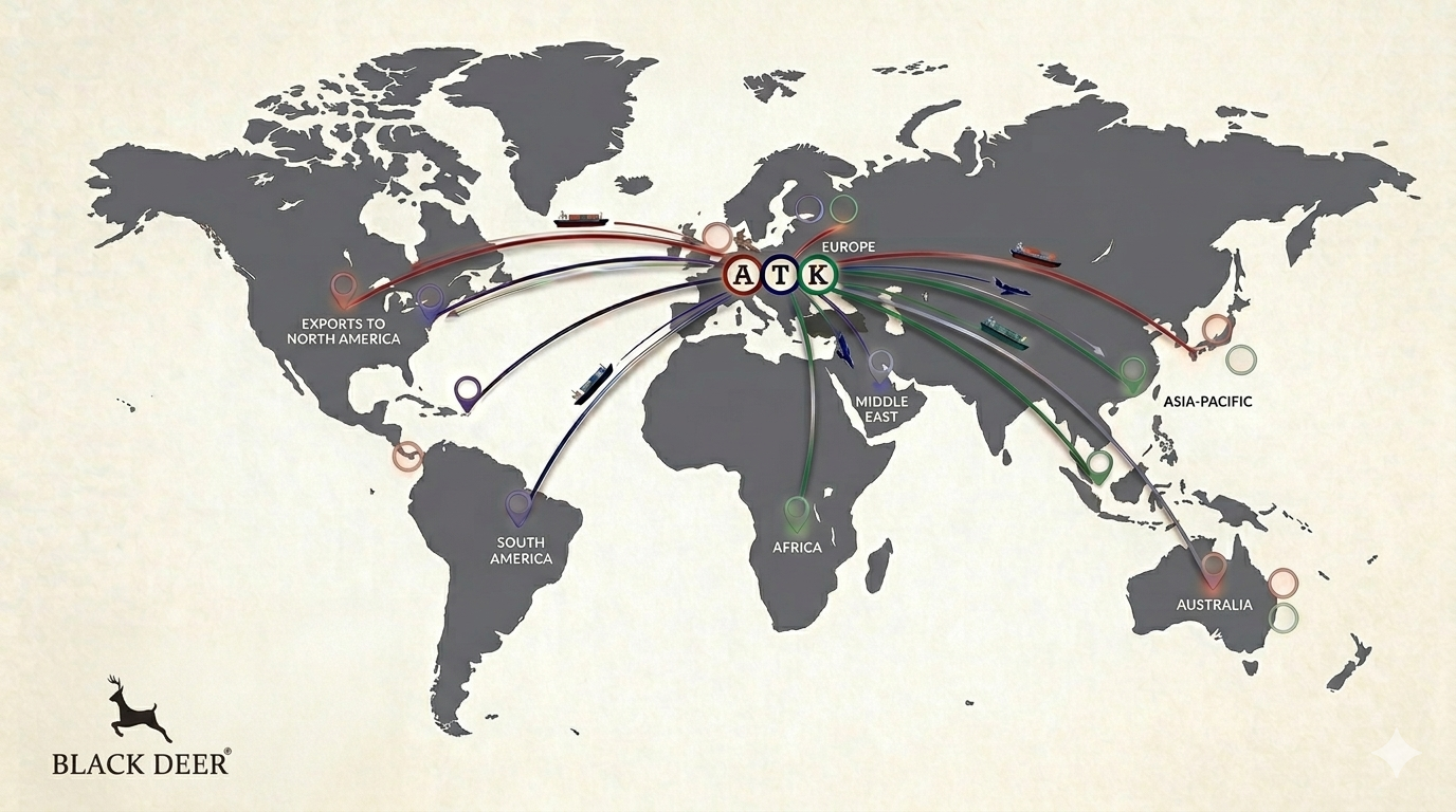 AtakForm Global İhracat Haritası